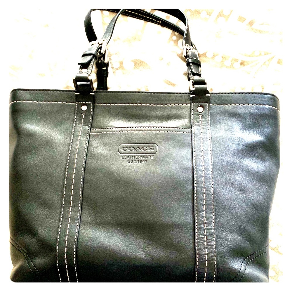 Coach Black Shoulder Bag